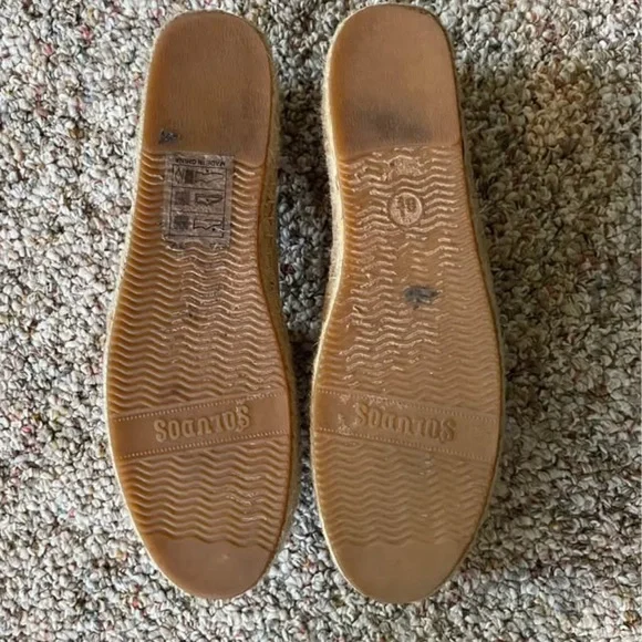 Soludos Beige Espadrilles with Colorful Embroidery - Picture 2 of 3